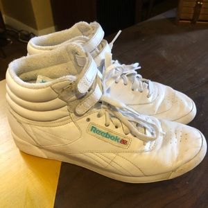 Vintage Reebok Freestyle Hi High Tops 6.5